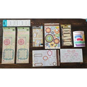 Stickers Lot -  Sticko K@Co Page Accents Speech Bubbles Labels - Retired #14